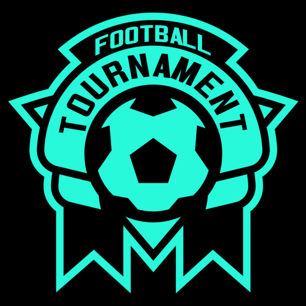 Tournament Football logo template Thumbnail